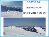 LESPAGNON: SORTIE SKI 2019  la Mongie