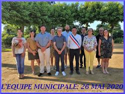 L'équipe municipale 2020